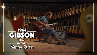 1964 Gibson Sg Standard Played By Hayden Baker I Live At Carter Vintage Guitars I Nashville, Tn