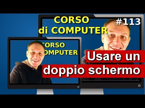 # 113 Come usare un doppio schermo  | Daniele Castelletti | Corso computer  AssMaggiolina