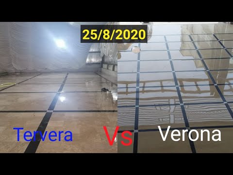 Verona Marble  and Tervera Marble  Flooring design