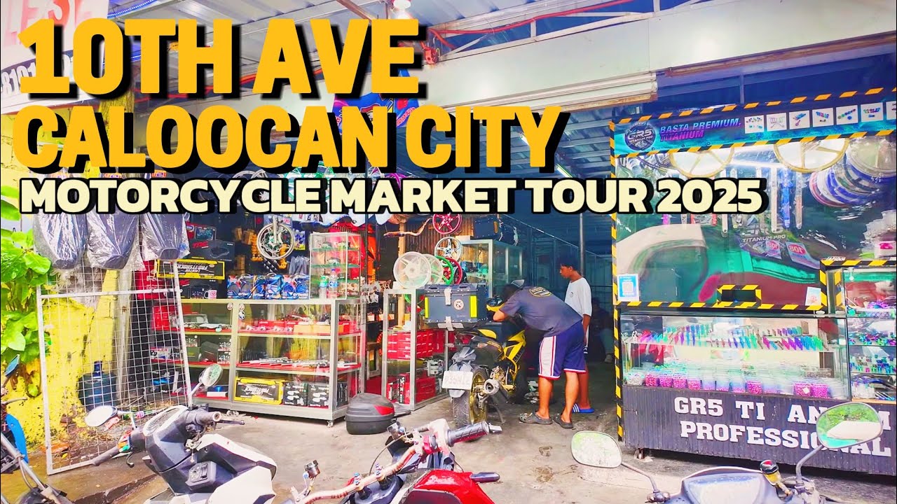AFFORDABLE MOTORCYCLE PART MARKET at ACCESSORIES sa 10th AVE CALOOCAN CITY Motorcycle Part Market 