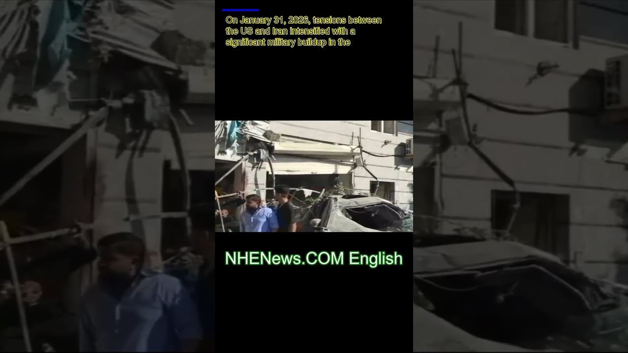 **US-Iran Tensions Soar Amid Middle East Military Buildup, Internal Iranian Incidents, and Strait of