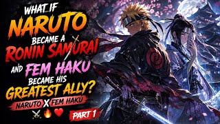 What If Naruto Became a Ronin Samurai And Fem Haku Became His Greatest Ally NarutoxFemHaku Part 1