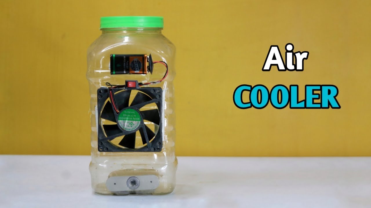 How to Make a Powerful Air Cooler Homemade DIY YouTube
