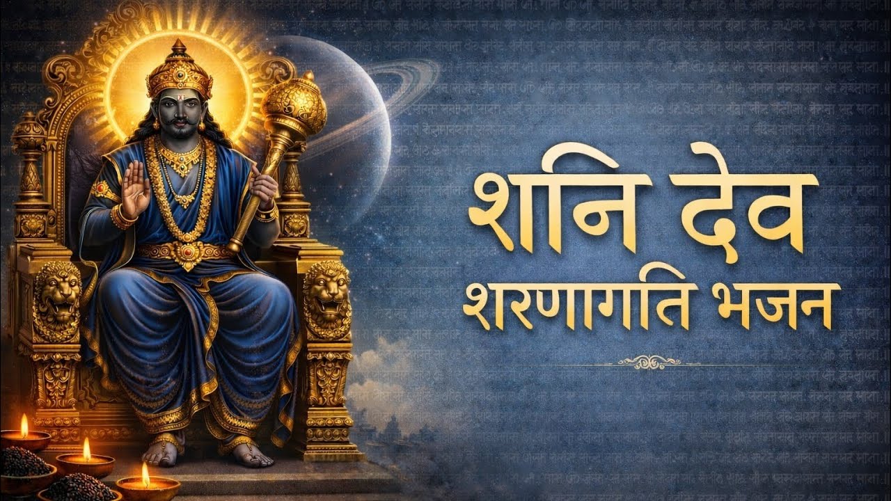 🪐 श्री शनिदेवशरणागति भजनम्