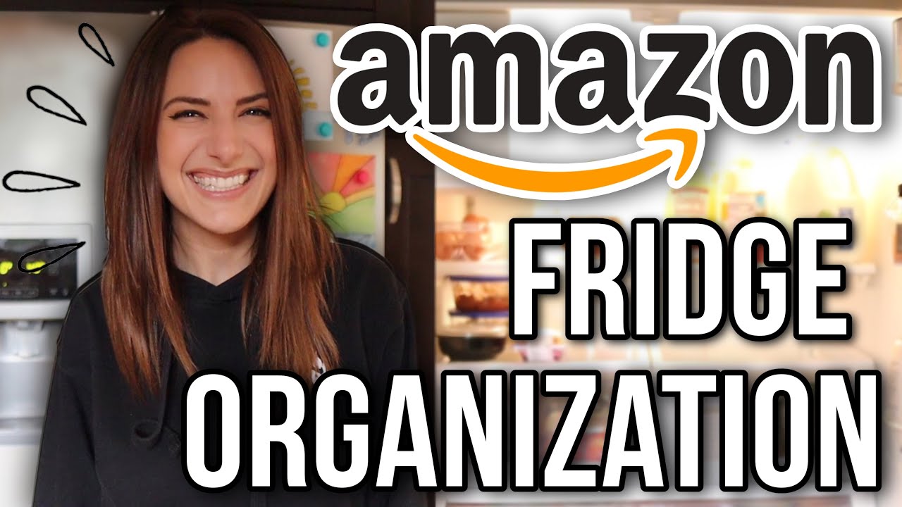 AMAZON FRIDGE ORGANIZATION these things are life changing! YouTube