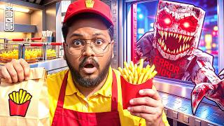 فتحت متجر بطاطا داهمتنا الوحوش فالليل 😨 - Roblox Sell Fries