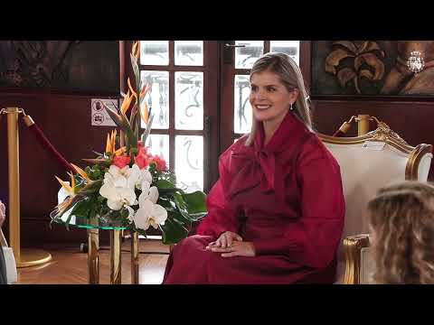 S.M. el Rey mantiene un encuentro con la presidenta electa de Costa Rica, Laura Fern&aacute;ndez