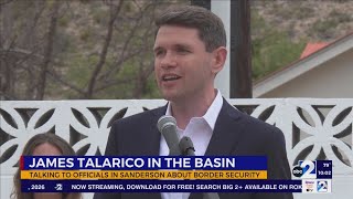 Talarico unveils border security plan backed by Republican sheriffs, local leaders