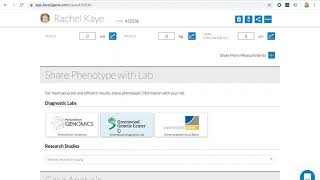 Sending a Phenotype to Your Lab Using Face2Gene CLINIC