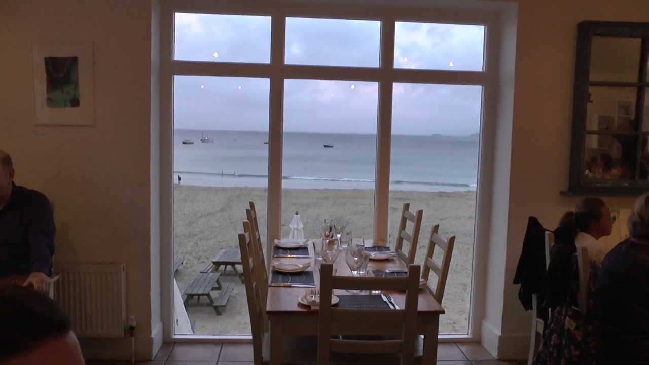 Porthminster Beach Cafe St Ives Cornwall August Holiday Panasonic x800