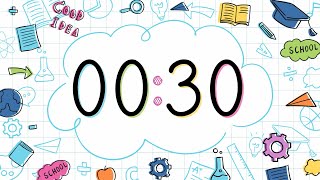 30 Second School Themed Classroom Timer