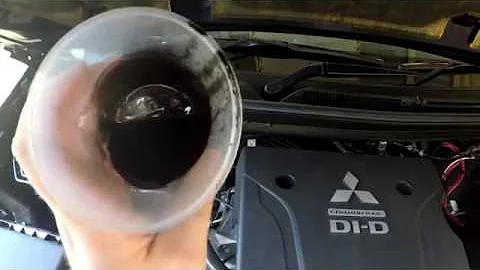 Oil catch can drain MQ Triton