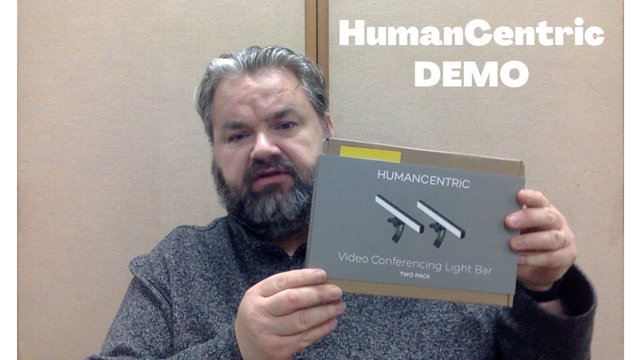 HumanCentric Video Conferencing Light Bar Two Pack DEMO YouTube