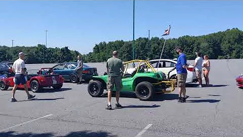 BMC autocross I - start line