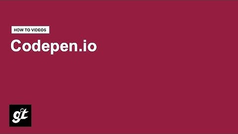 How to Use Codepen.io