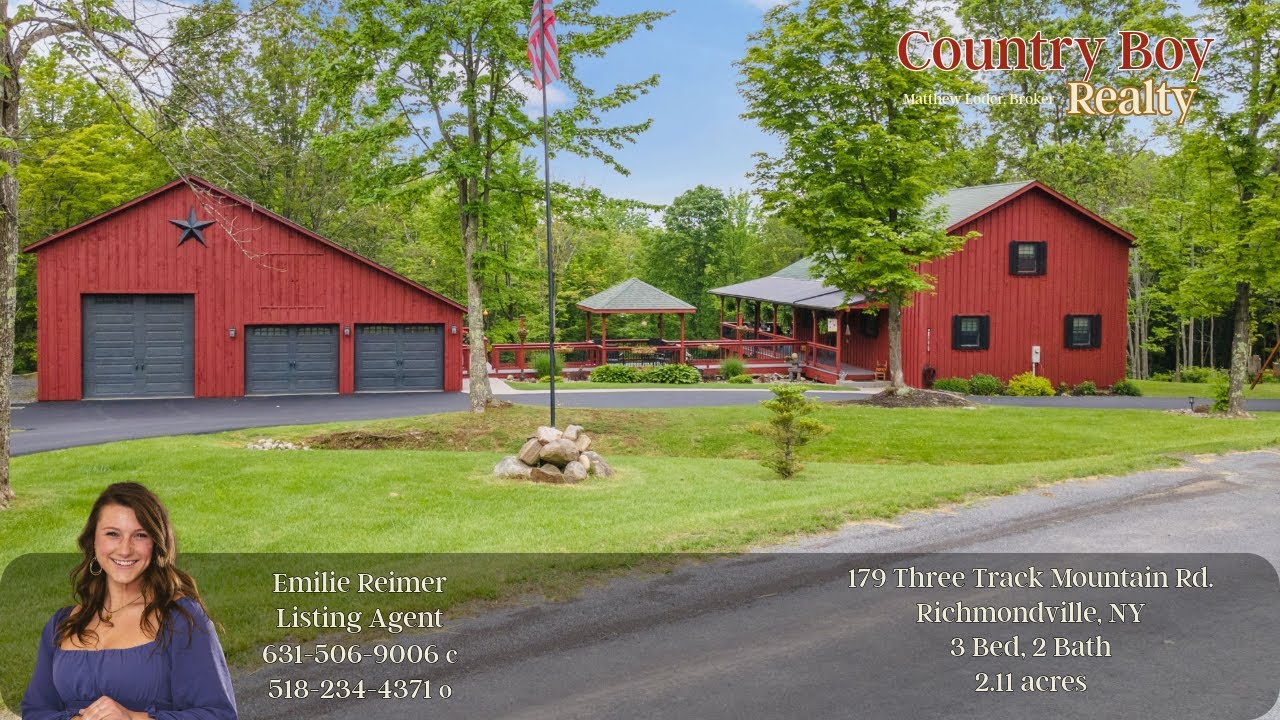 179 Three Track Mountain Rd., Richmondville NY