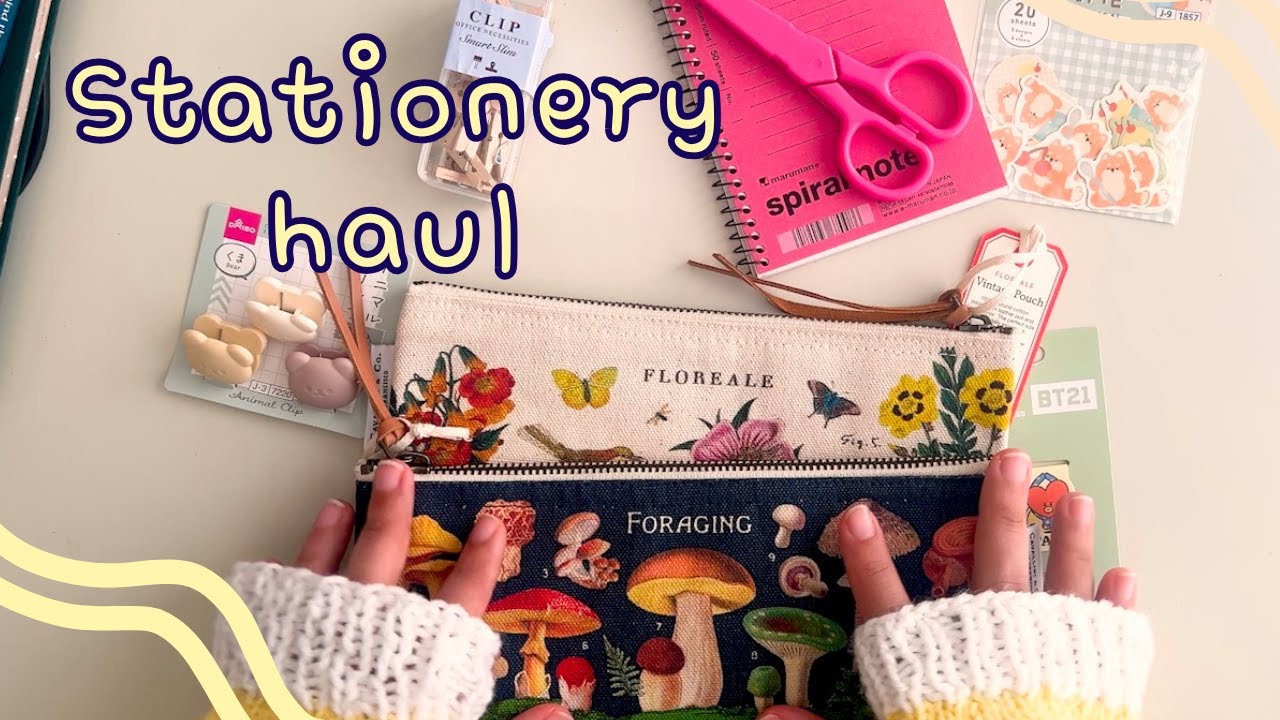 Stationery haul | Items for journaling 📖 ✨