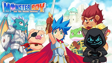 MONSTER BOY AND THE CURSED KINGDOM GAMEPLAY PART 6 : THE CRYSTAL CAVES