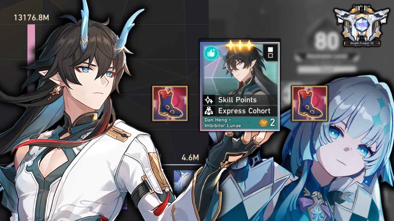 Wheelchair Cerydra With 3* Stars Dan Heng IL DESTROY EVERYTHING ! Currency Wars Full Run