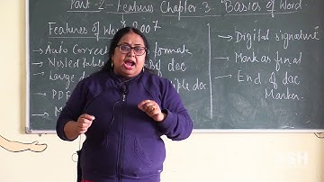 NIOS Senior Secondary - Data Entry Operations - Chapter 3 - Basics of Word Processing