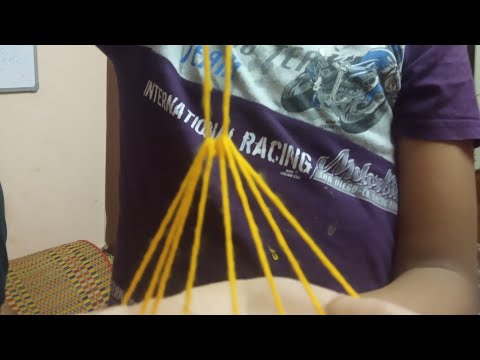 Cat's cradle parachute, witch's broom stick