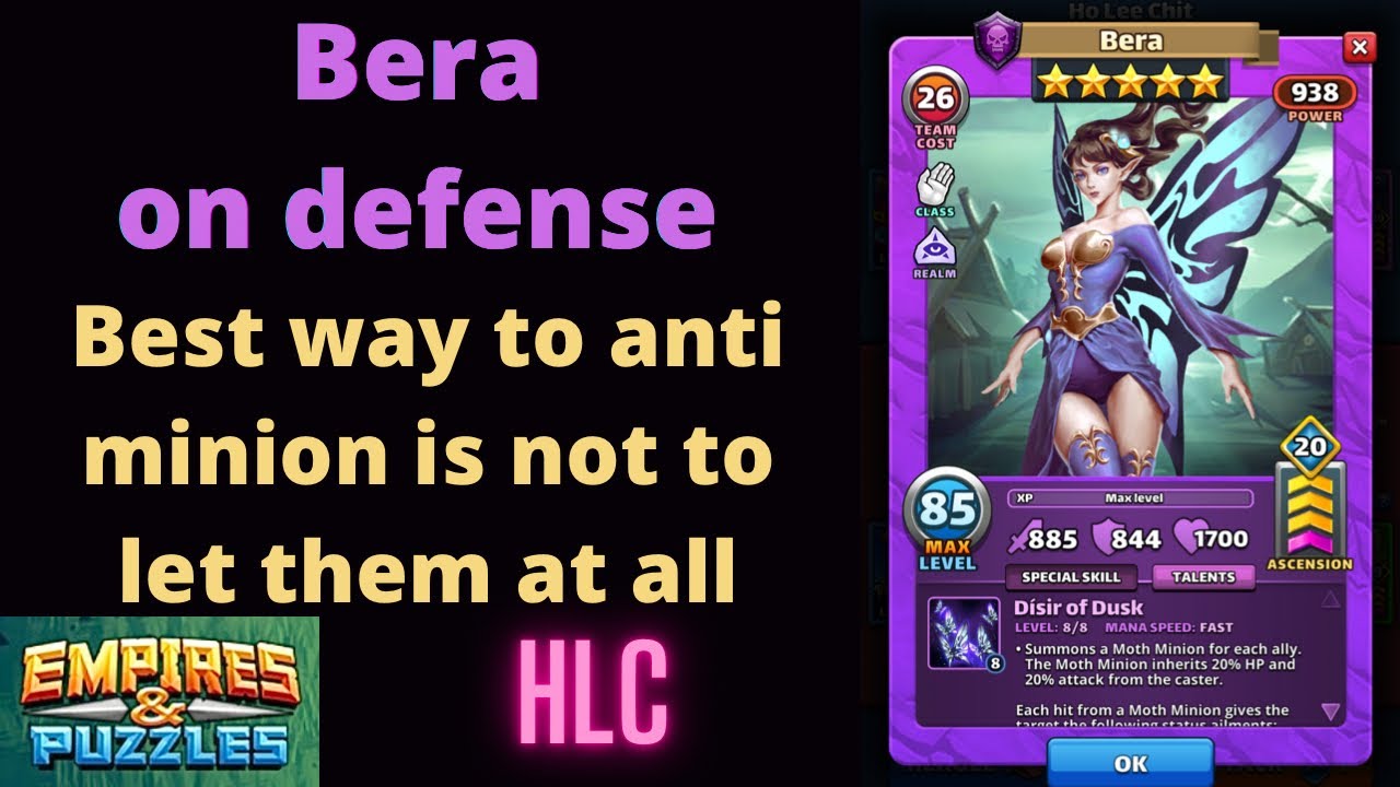 Empires and Puzzles Bera YouTube