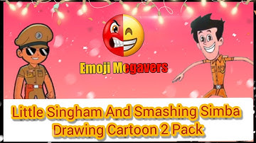 Little Singham And Smashing Simba Dc2 Pack.
