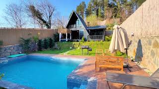 Sapanca Akçayda Isıtmalı Havuzlu, Şömineli Ve Bahçe Jakuzili Bungalov İlan No0295