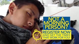 SPRING REGISTRATION 2016
