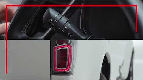 All-New Isuzu D-Max: How To Turn on the Fog Lights