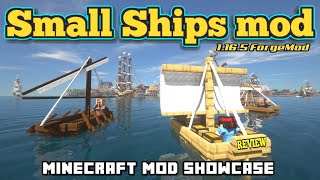 Minecraft 1.16.5 - Small Ships mod