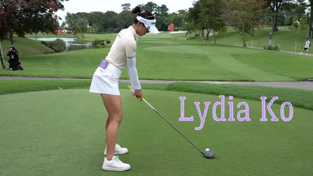 Lydia Ko's stable fade shot has been refined into a true fade, and she has gained more distance.