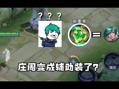 给大家介绍一下新辅助装：庄周！
