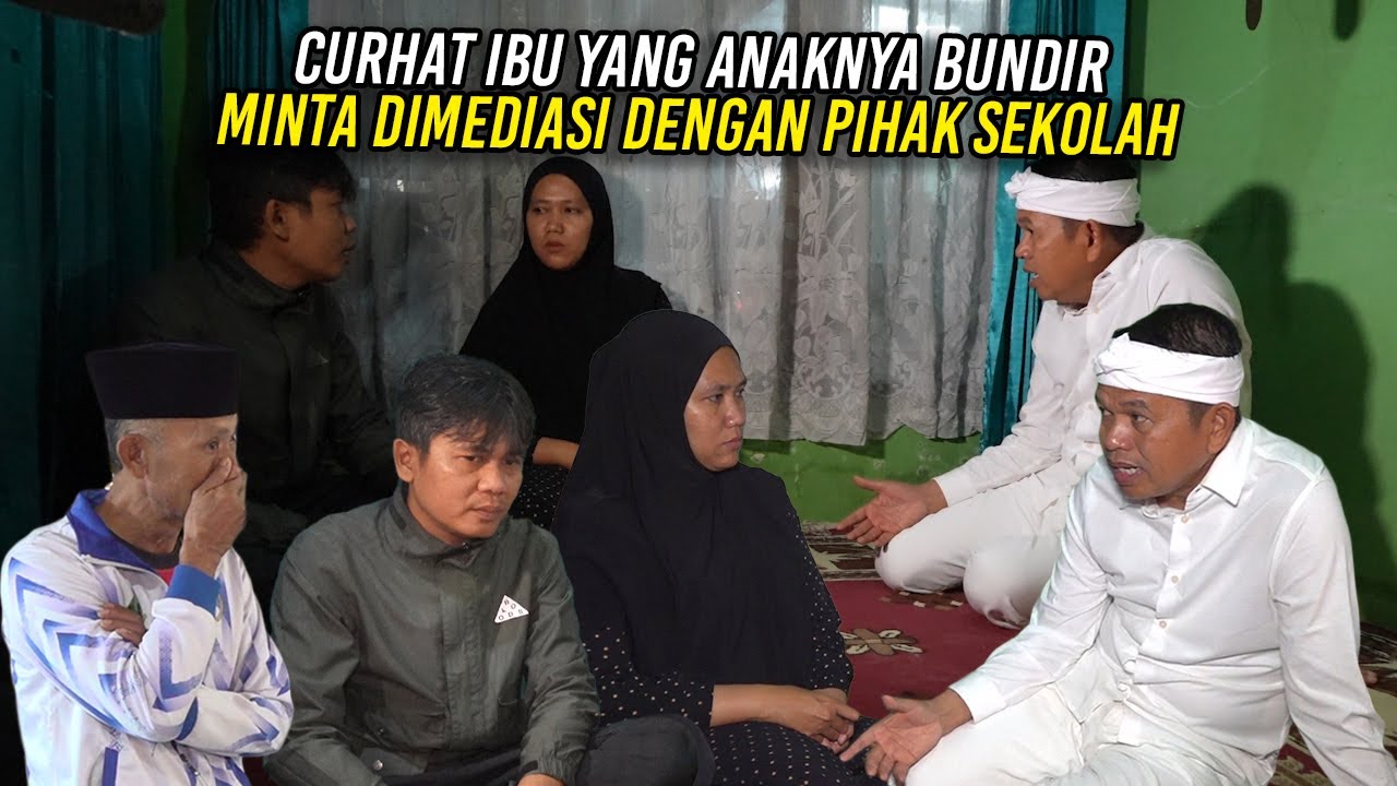 CURHAT IBU YANG AN4KNYA MEN1NGG4L KARENA BUND1R | MINTA DIMEDIASI DENGAN PIHAK SEKOLAH