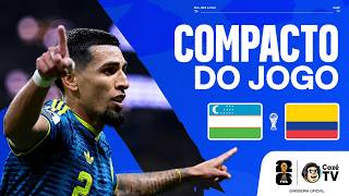LUIS DÍAZ COMANDA A VITÓRIA DA COLÔMBIA CONTRA O UZBEQUISTÃO | COPA DO MUNDO FIFA™ 2026 | COMPACTO
