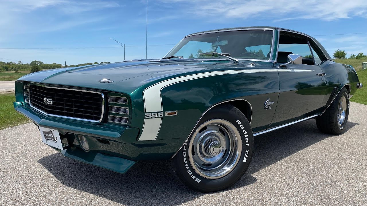 1969 Chevrolet Camaro X22 SS\RS 396ci V8 - 4 Speed with AC Stock