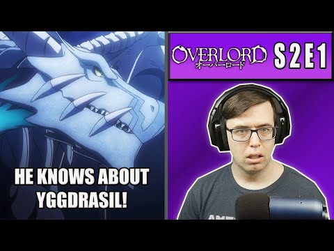 DRAGONS AND MYSTERY! - Overlord Season 2 Episode 1 - Rich Reaction