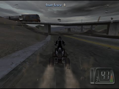 ATV Offroad Fury 3 - Finally nailing a modded super jump backflip stunt