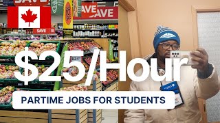Easily Available Part Time Jobs In Canada For Students To Target