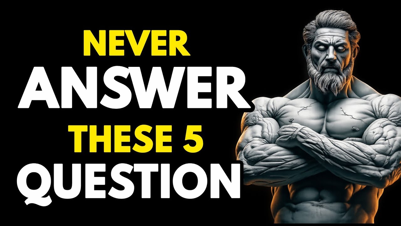 5 Manipulative Questions Liars Use to Control You | Stoic Wisdom for Emotional Control