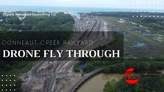 Drone Fly Through Of Old Railyard Conneaut Creek Site