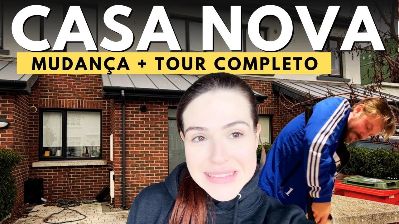 COMO É UMA CASA EM DUBLIN? TOUR COMPLETO DA NOSSA!