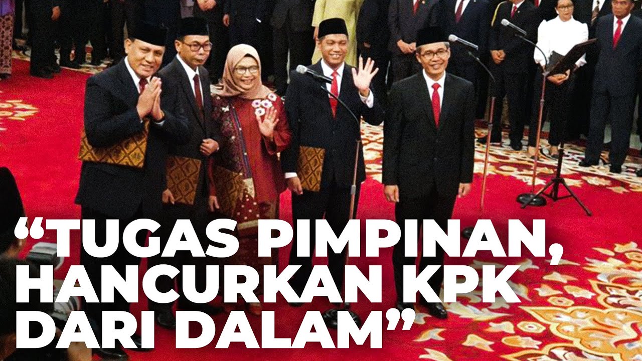 ABRAHAM SAMAD: TUGAS PIMPINAN KPK, HANCURKAN KPK DARI DALAM - YouTube