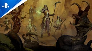 Diablo IV - Necromancer Trailer | PS5 \& PS4 Games
