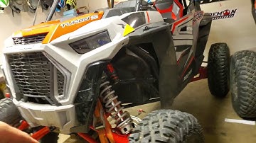 New rzr turbo s ,shock adjustment