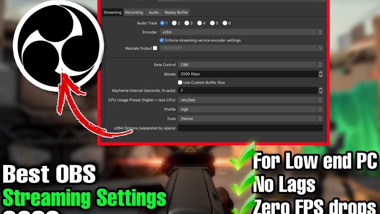 Obs Newest Update 27 2 1 Best Obs Settings For Streaming In 22 Apu Settings 1080p60 Youtube