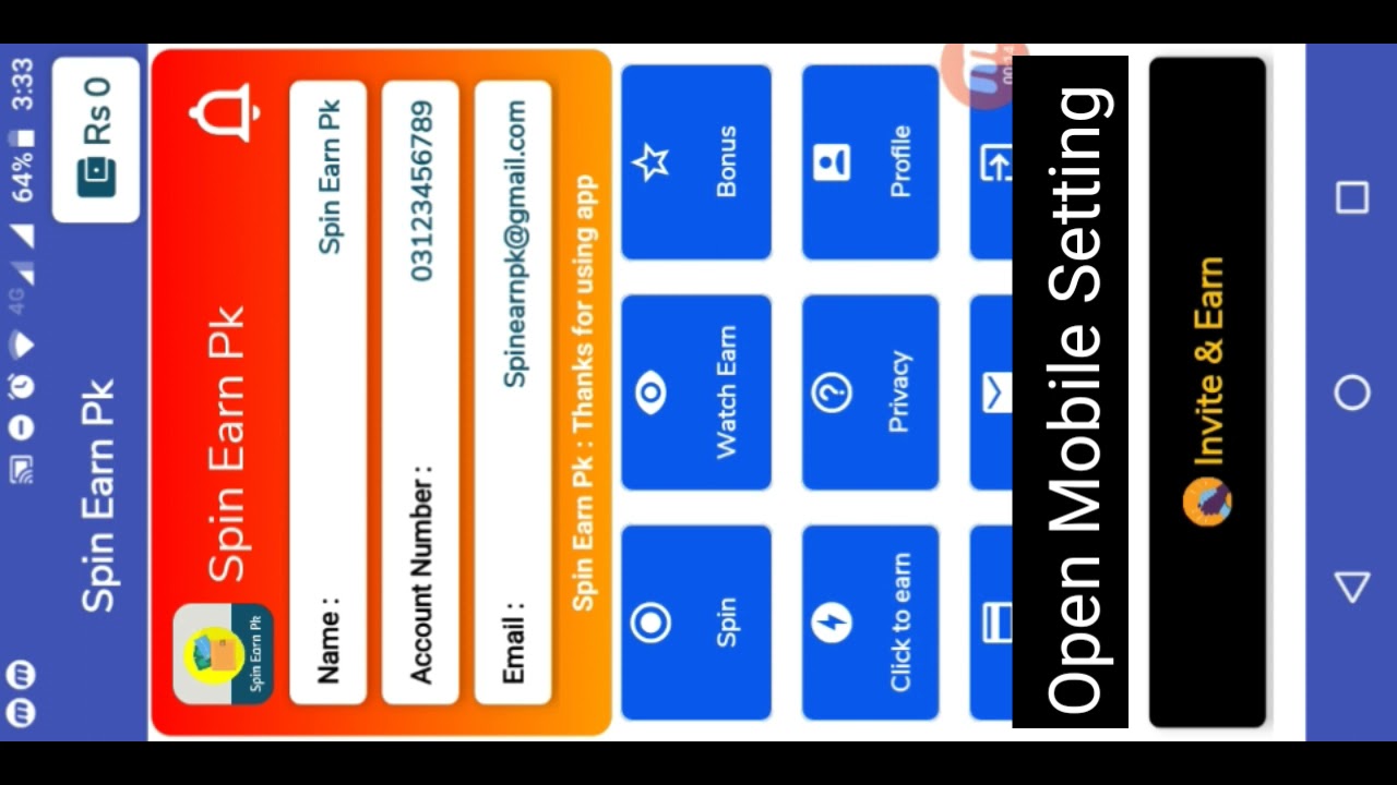 How To Fix Problem Date Time | Spin Earn Pk Official | Earning App
