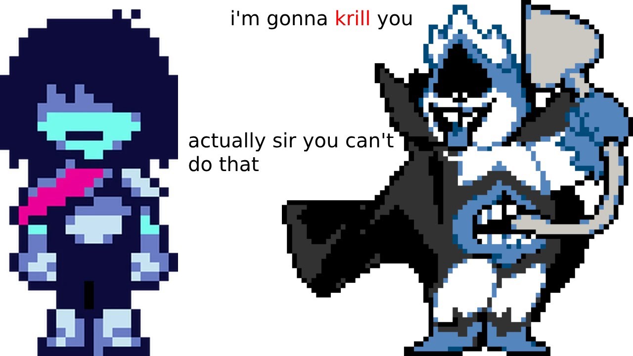 King Fight Delta Rune DELTARUNE King Fight - No Hit - YouTube