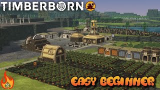 Timberborn Easy Beginner's Guide - Episode 1: Getting Started!