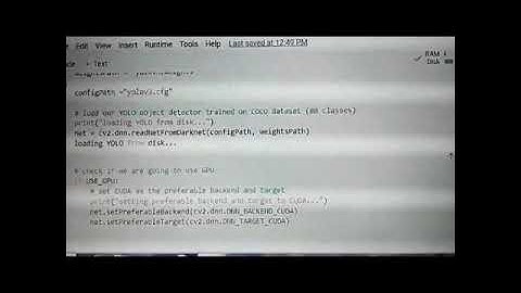 The Spark Foundation --- Task 3 :- Social Distancing detector. --